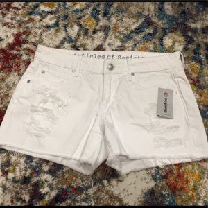 NWT Articles of Society White Denim Shorts
